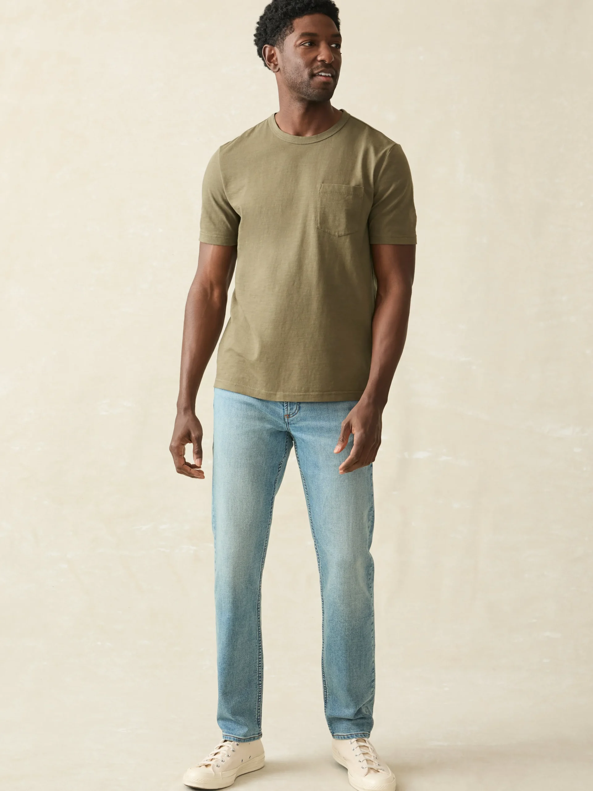 Outlet Sunwashed Pocket Tee (Tall) - T-Shirts & Henleys