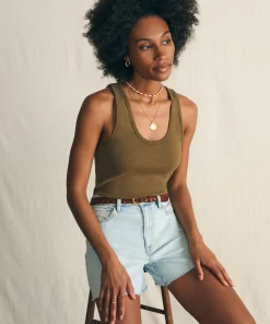 New Sunwashed Rib Tank - Women T-Shirts