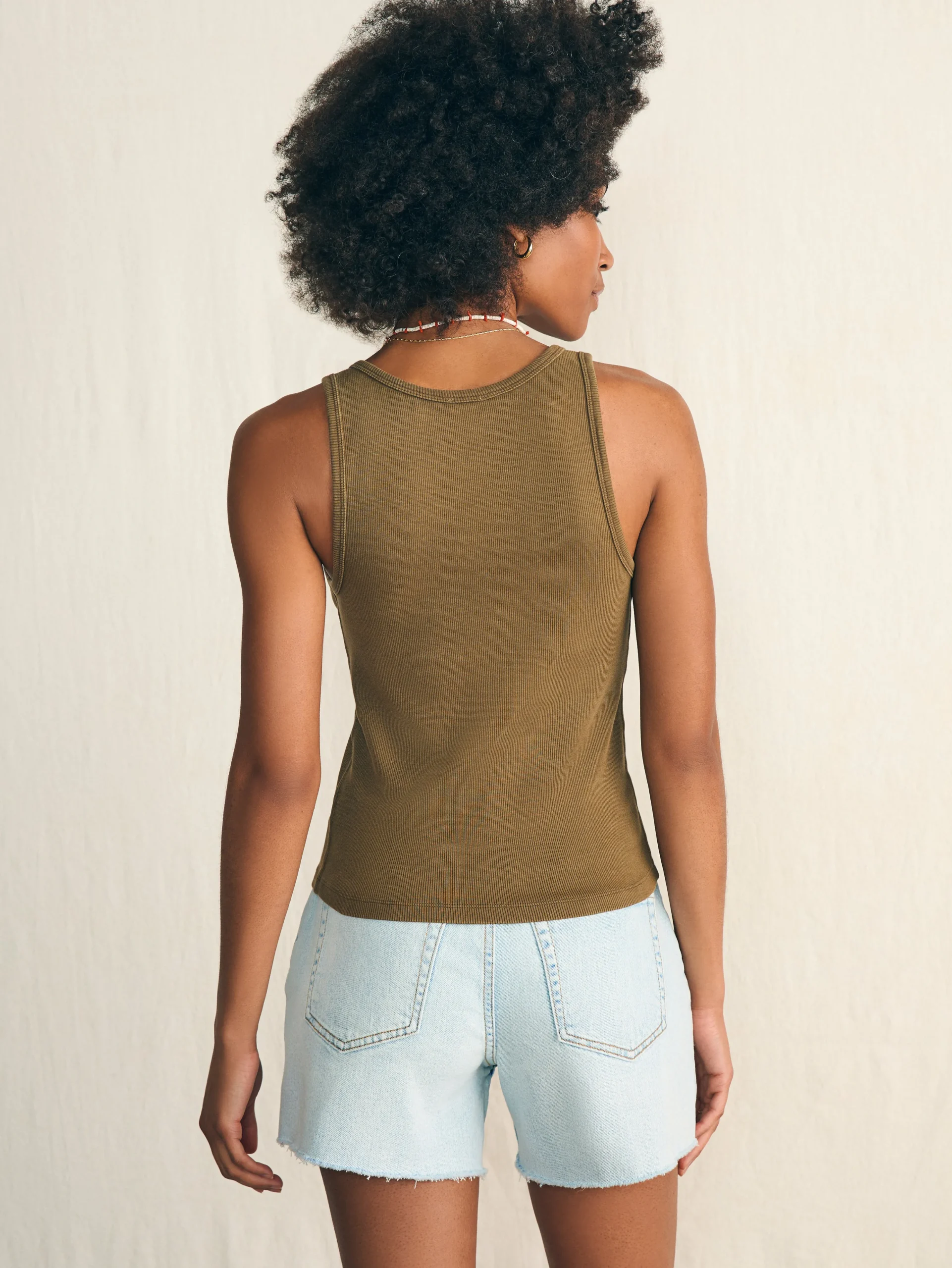 New Sunwashed Rib Tank - Women T-Shirts