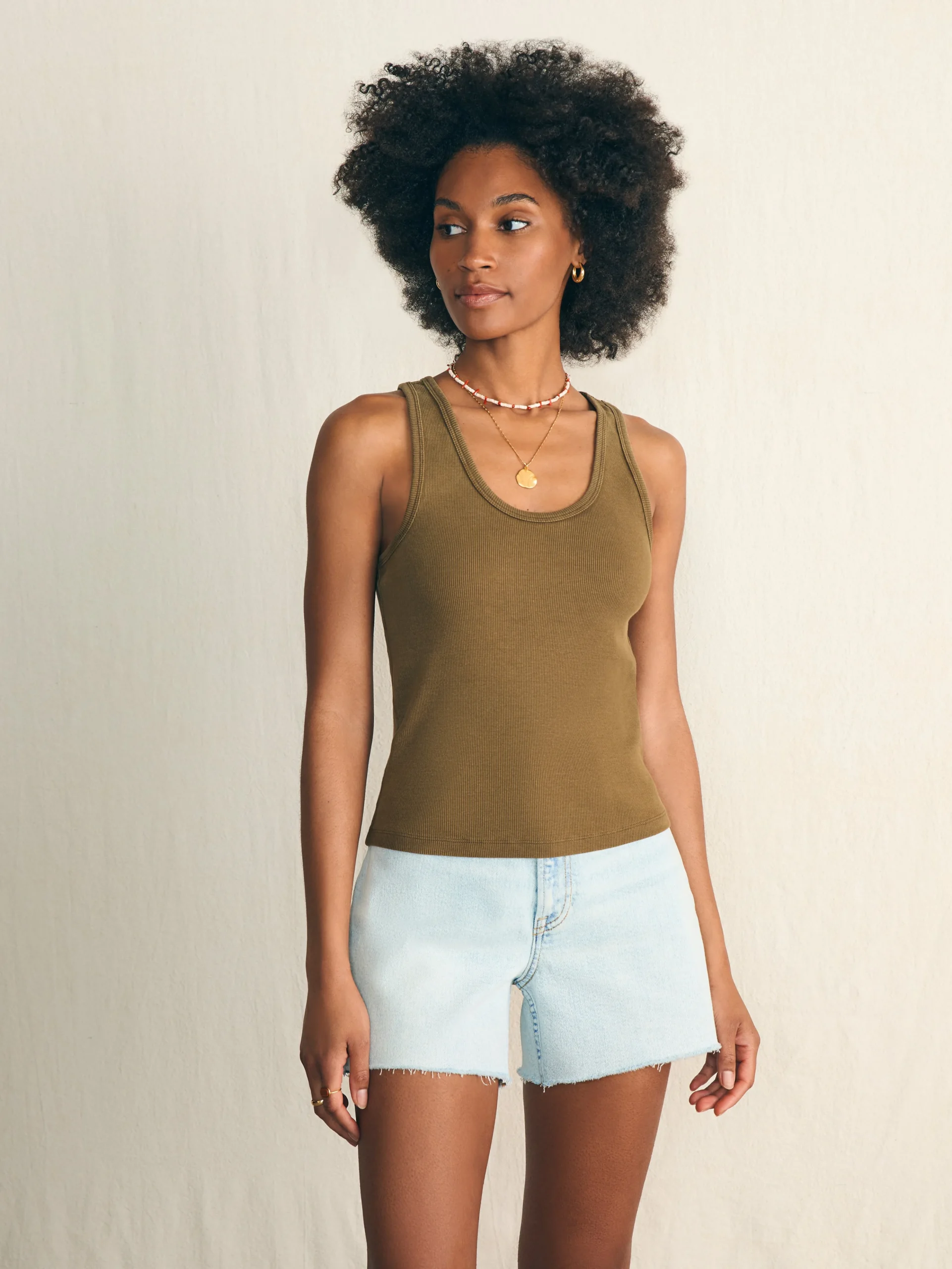 New Sunwashed Rib Tank - Women T-Shirts