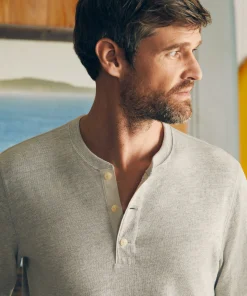 New Sunwashed Slub Henley - T-Shirts & Henleys