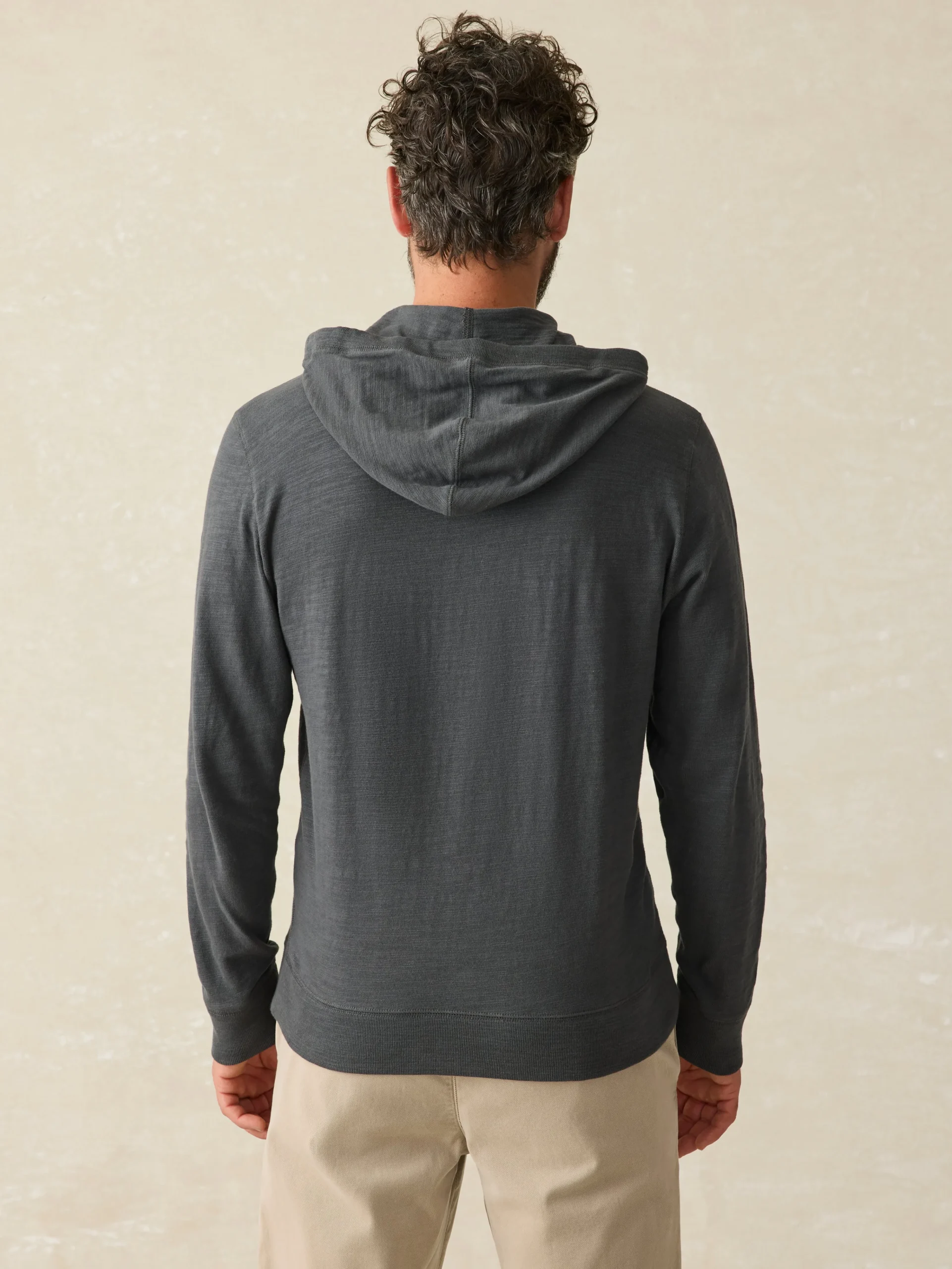 Hot Sunwashed Slub Hoodie - Hoodies & Sweatshirts|Lounge