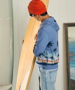 Clearance Sunwashed Slub Hoodie - Hoodies & Sweatshirts