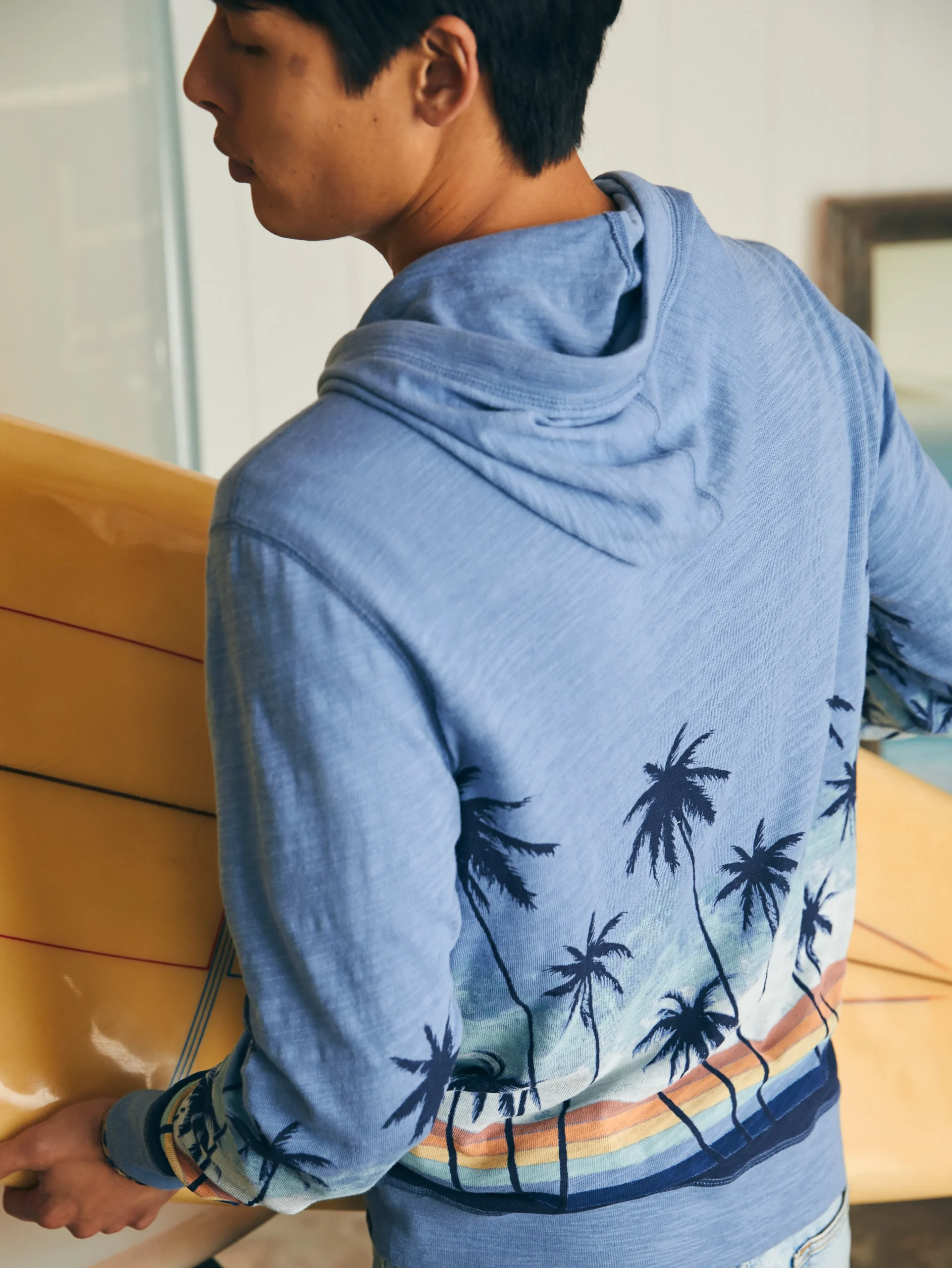 Clearance Sunwashed Slub Hoodie - Hoodies & Sweatshirts