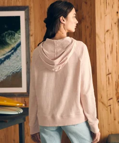 Clearance Sunwashed Slub Hoodie - Women Hoodies & Sweatshirts