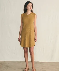 New Sunwashed Slub Muscle Dress - Women Dresses