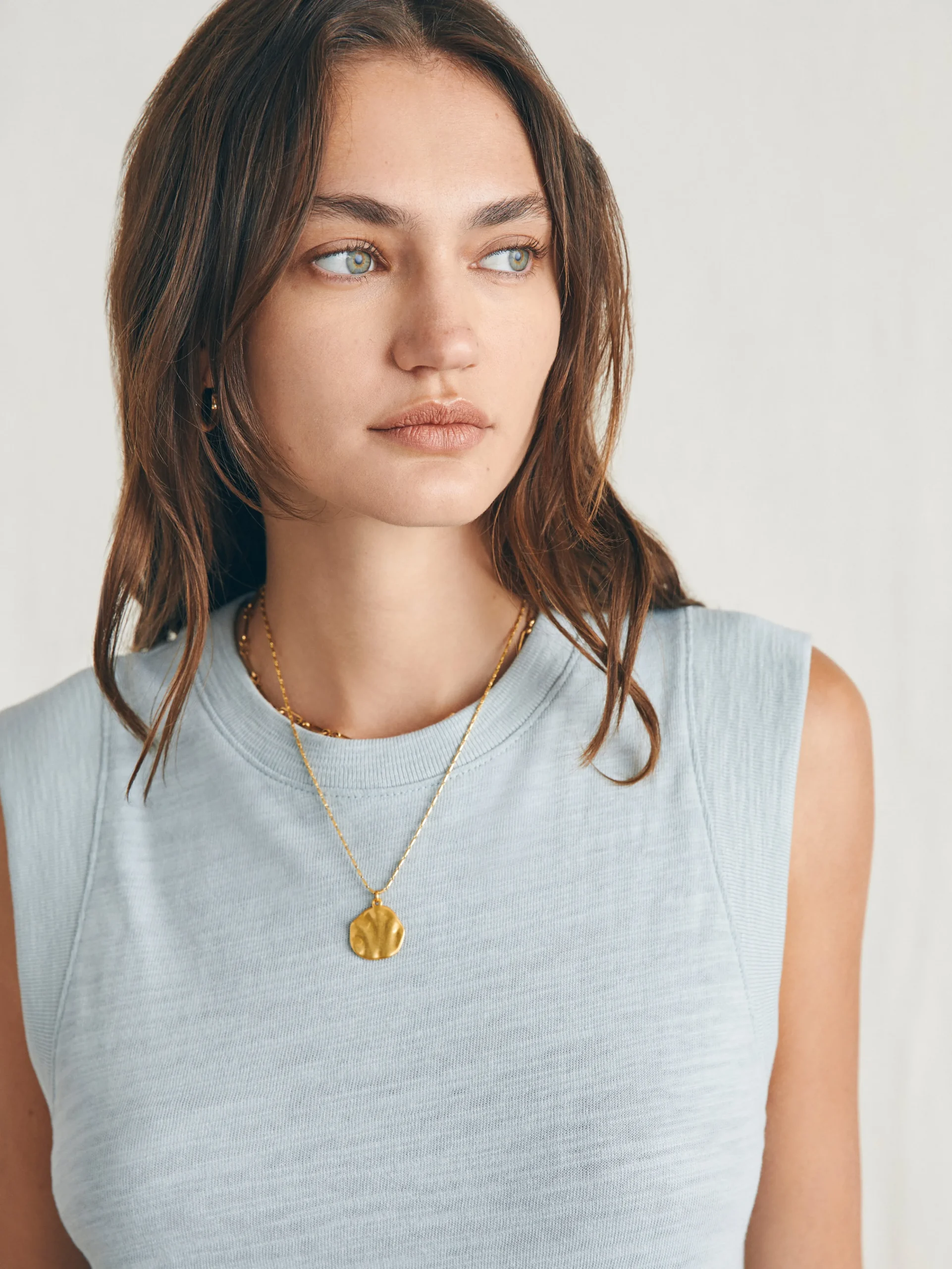 Outlet Sunwashed Slub Muscle Dress - Women Dresses