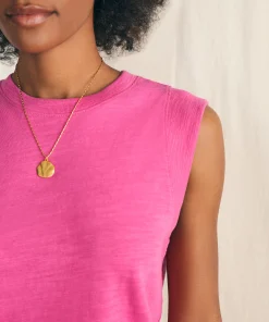 Sale Sunwashed Slub Muscle Tank - Women T-Shirts