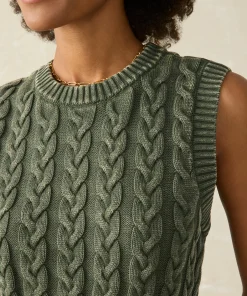 Hot Sunwashed Sweater Vest - Women Sweaters