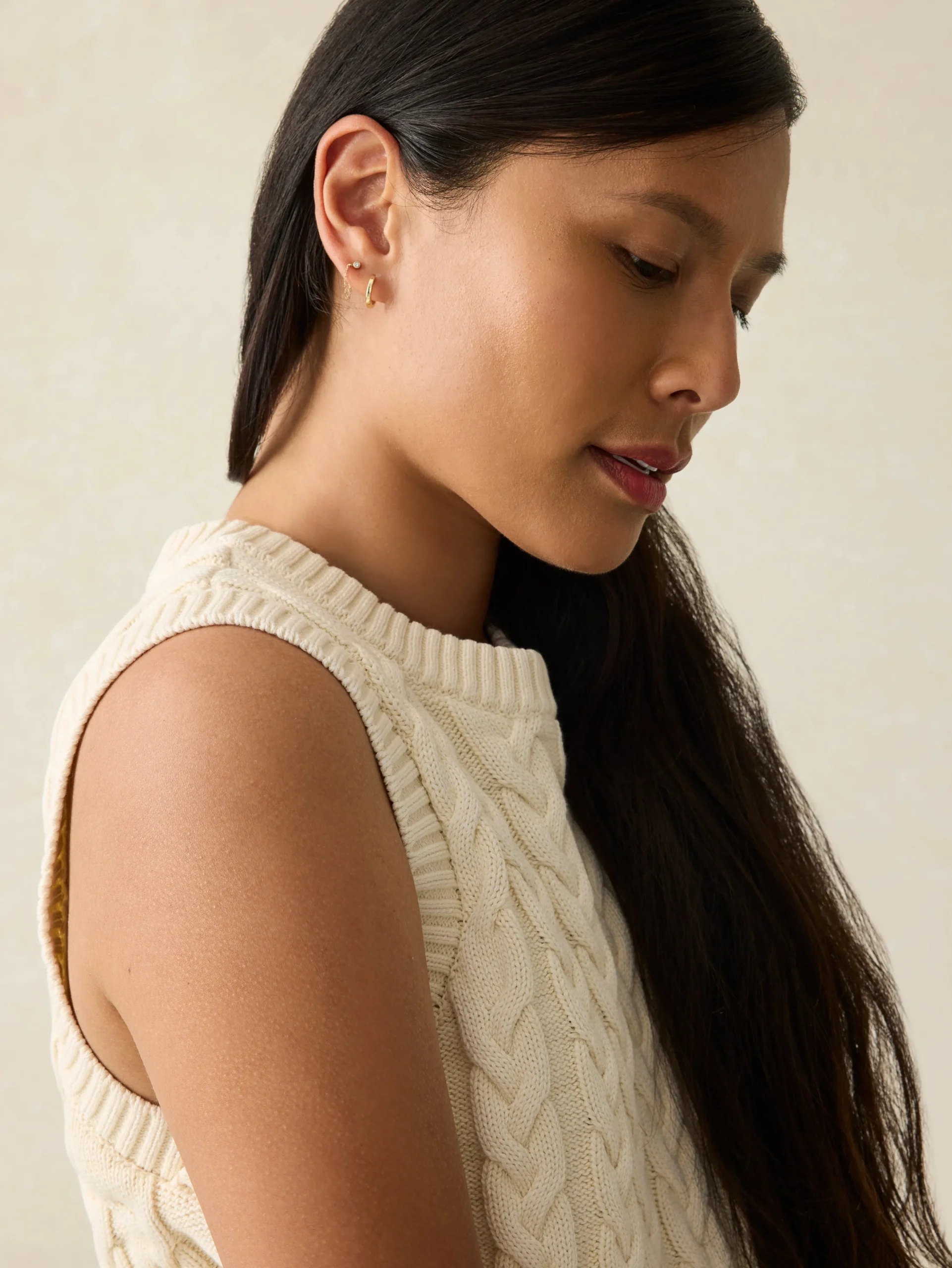 Hot Sunwashed Sweater Vest - Women Sweaters