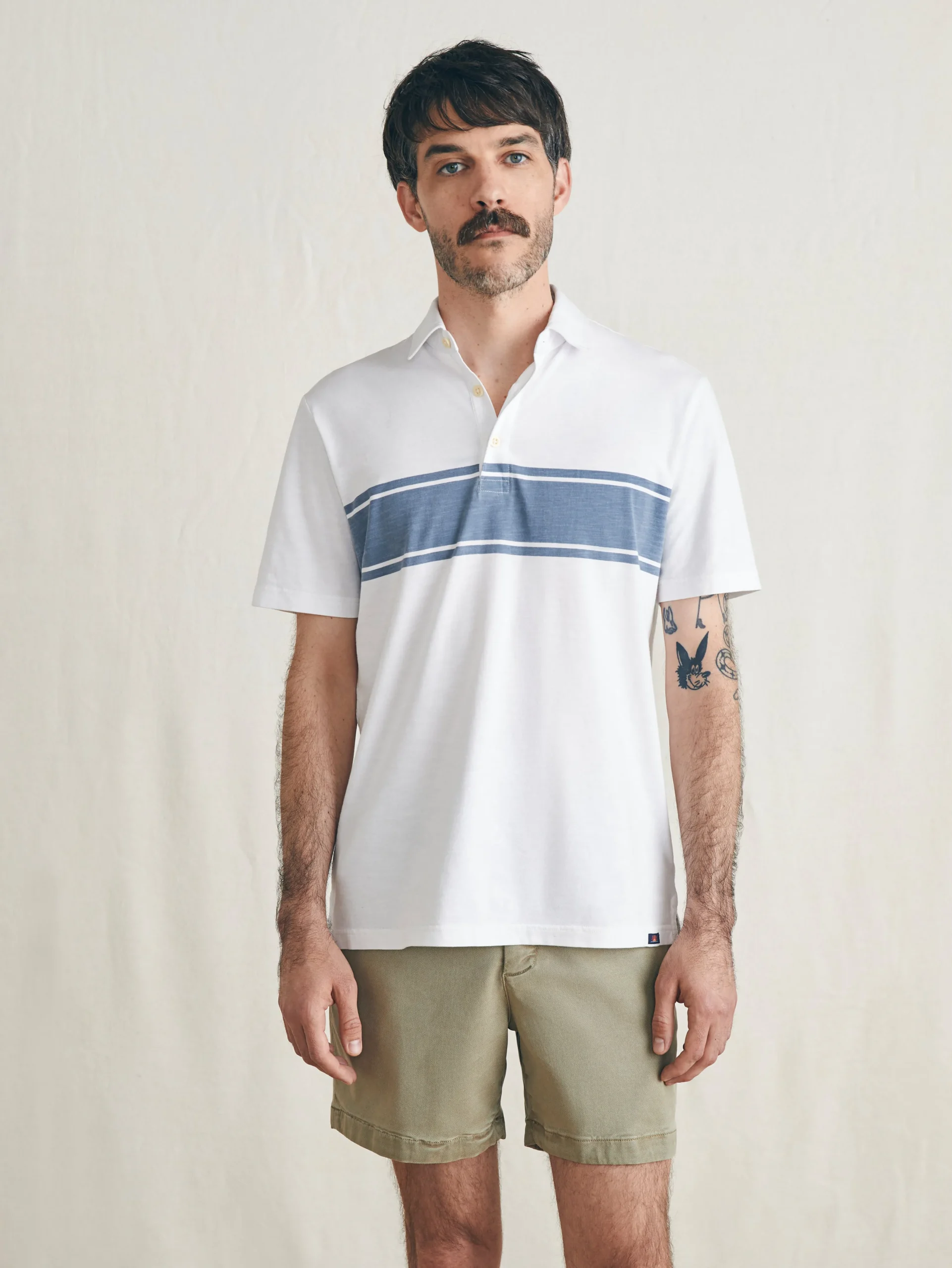 New Sunwashed T-Shirt Polo - Polo Shirts|T-Shirts & Henleys