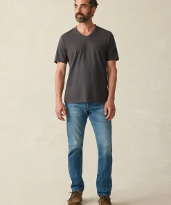 Clearance Sunwashed V-Neck Tee - T-Shirts & Henleys