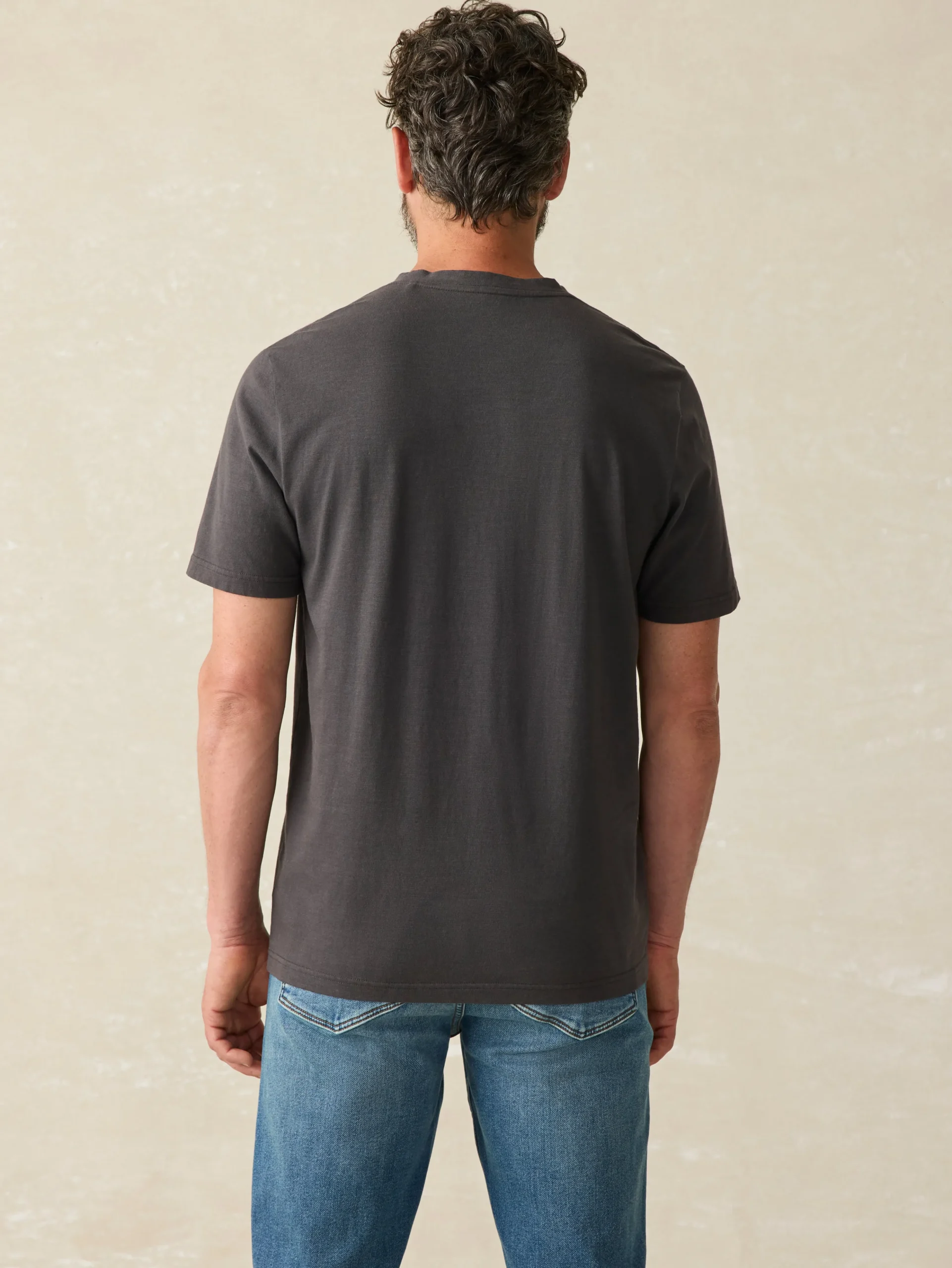 Clearance Sunwashed V-Neck Tee - T-Shirts & Henleys