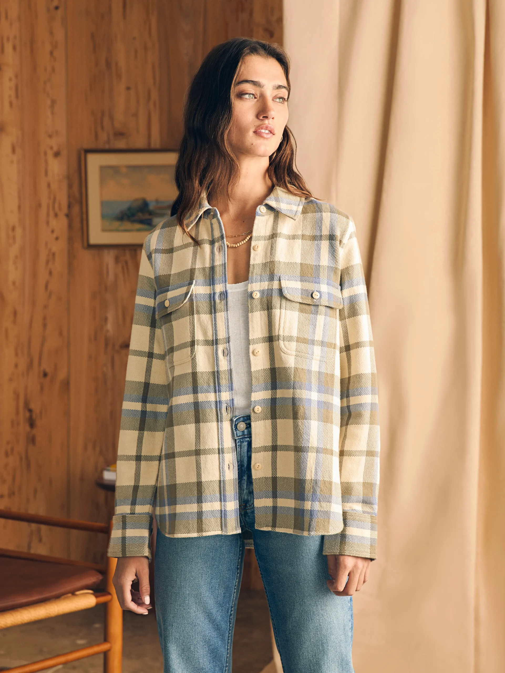 Online Surf Flannel - Women Shirts & Tops