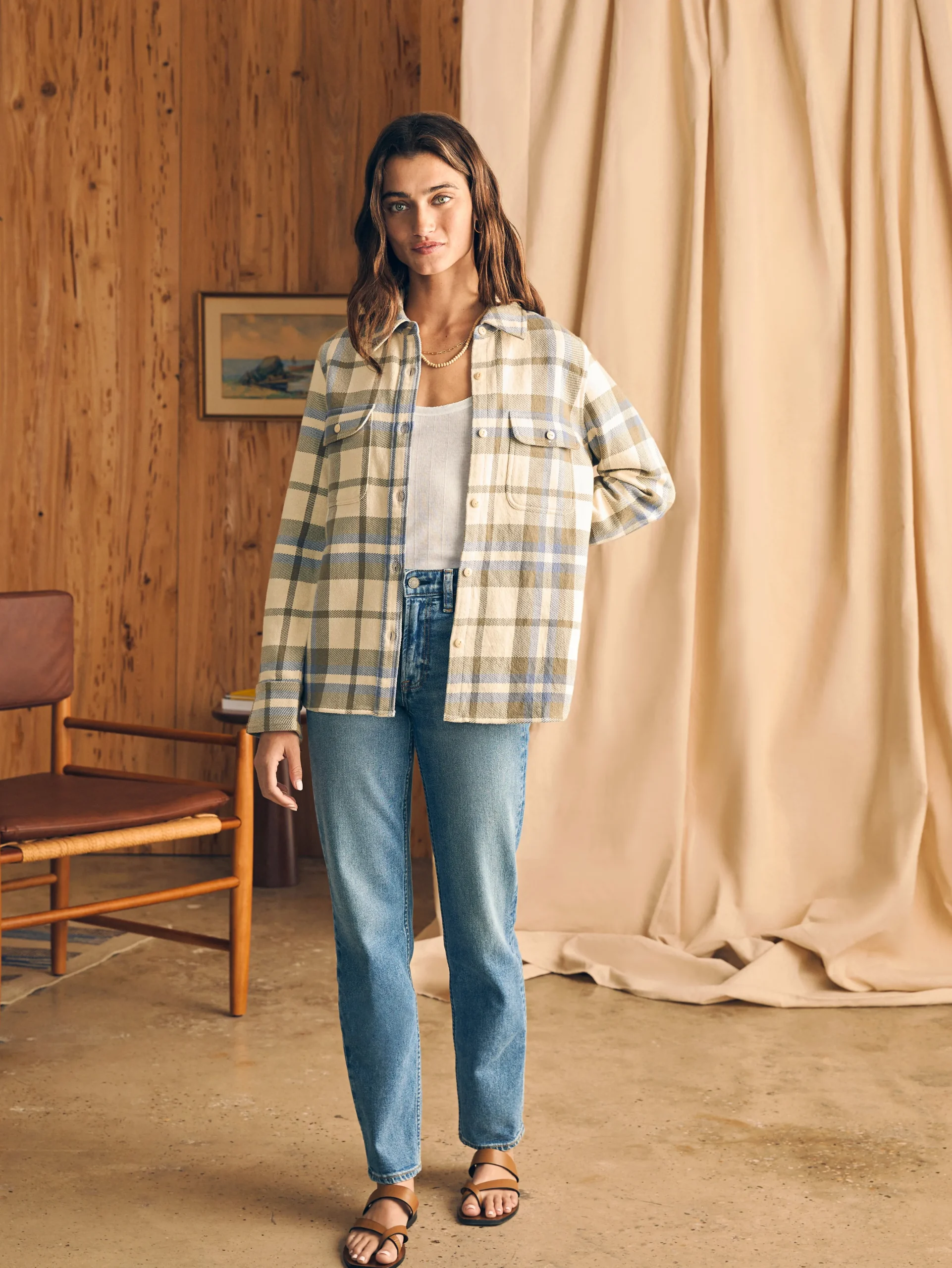 Online Surf Flannel - Women Shirts & Tops