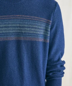 New Surf Stripe Crew Sweater - Sweaters