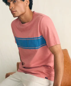 Sale Surf Stripe Sunwashed Pocket Tee - T-Shirts & Henleys