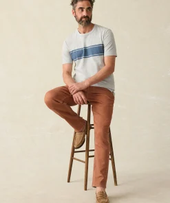 Fashion Surf Stripe Sunwashed Pocket Tee - T-Shirts & Henleys