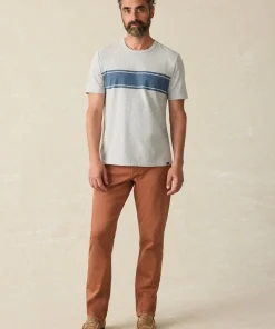 Fashion Surf Stripe Sunwashed Pocket Tee - T-Shirts & Henleys