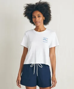 Sale Surfrider Sunwashed Cropped Tee - Women T-Shirts