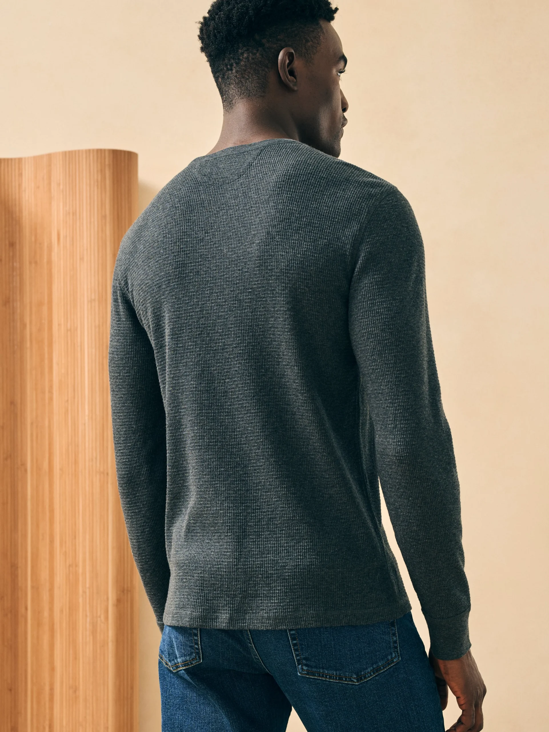 Online Surplus Waffle Crew - T-Shirts & Henleys