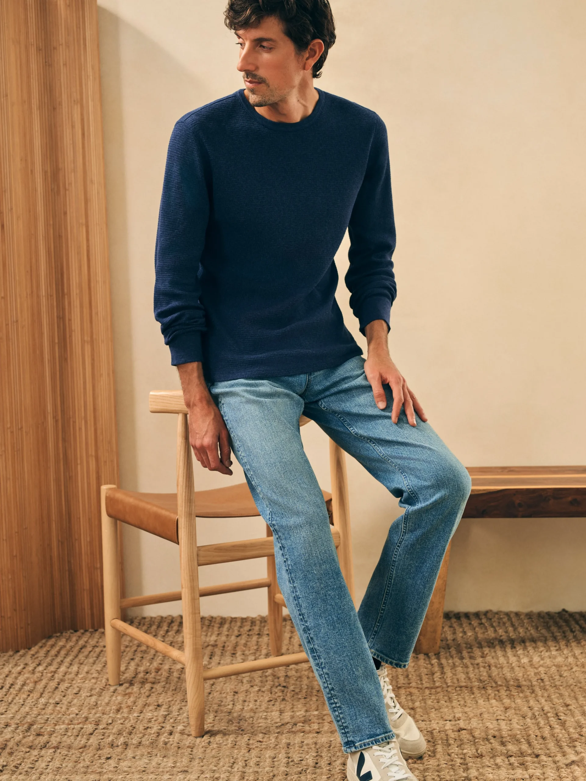 Hot Surplus Waffle Crew - T-Shirts & Henleys