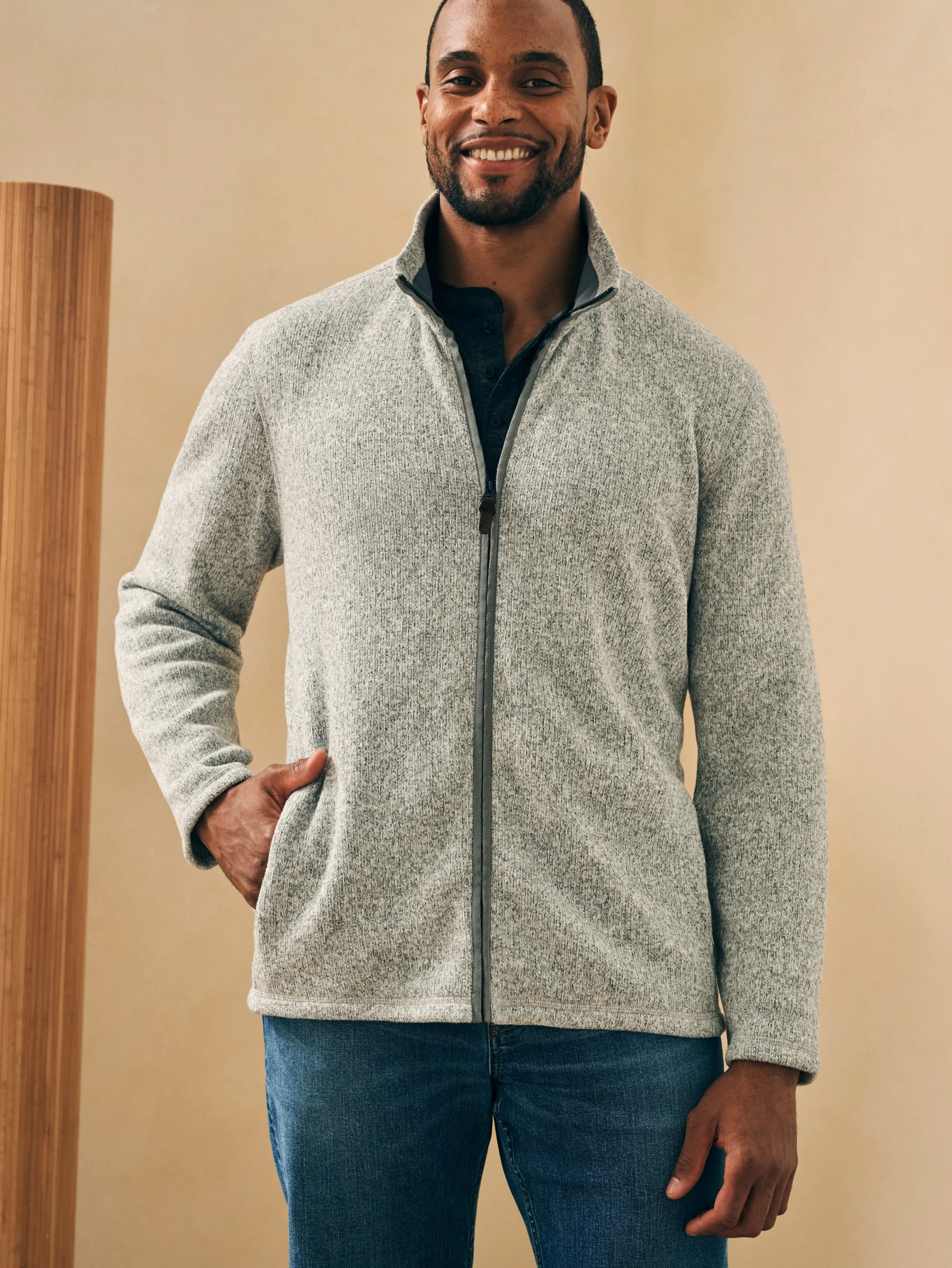 Sale Sweater Fleece Full Zip - Sweaters|Hoodies & Sweatshirts