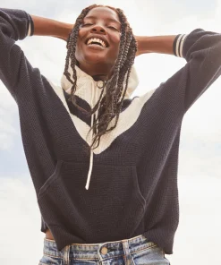 New Throwback Sweater Hoodie - Women Sweaters|Hoodies & Sweatshirts