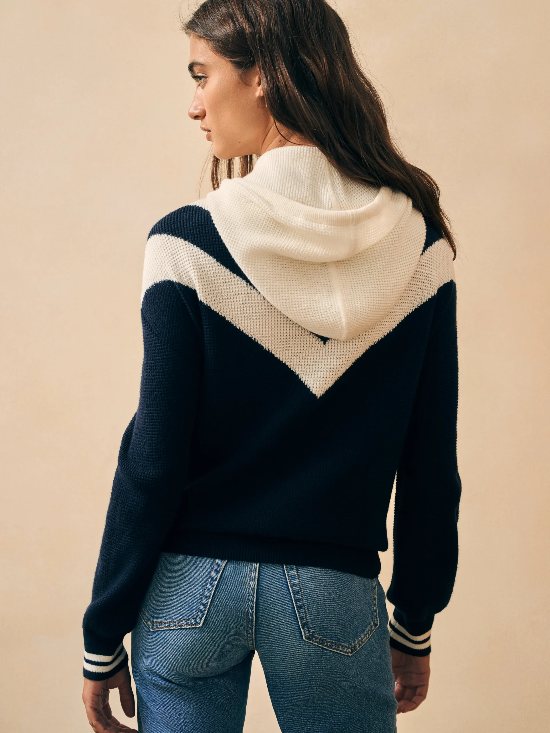 New Throwback Sweater Hoodie - Women Sweaters|Hoodies & Sweatshirts