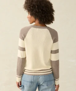 New Throwback V-Neck - Women Sweaters