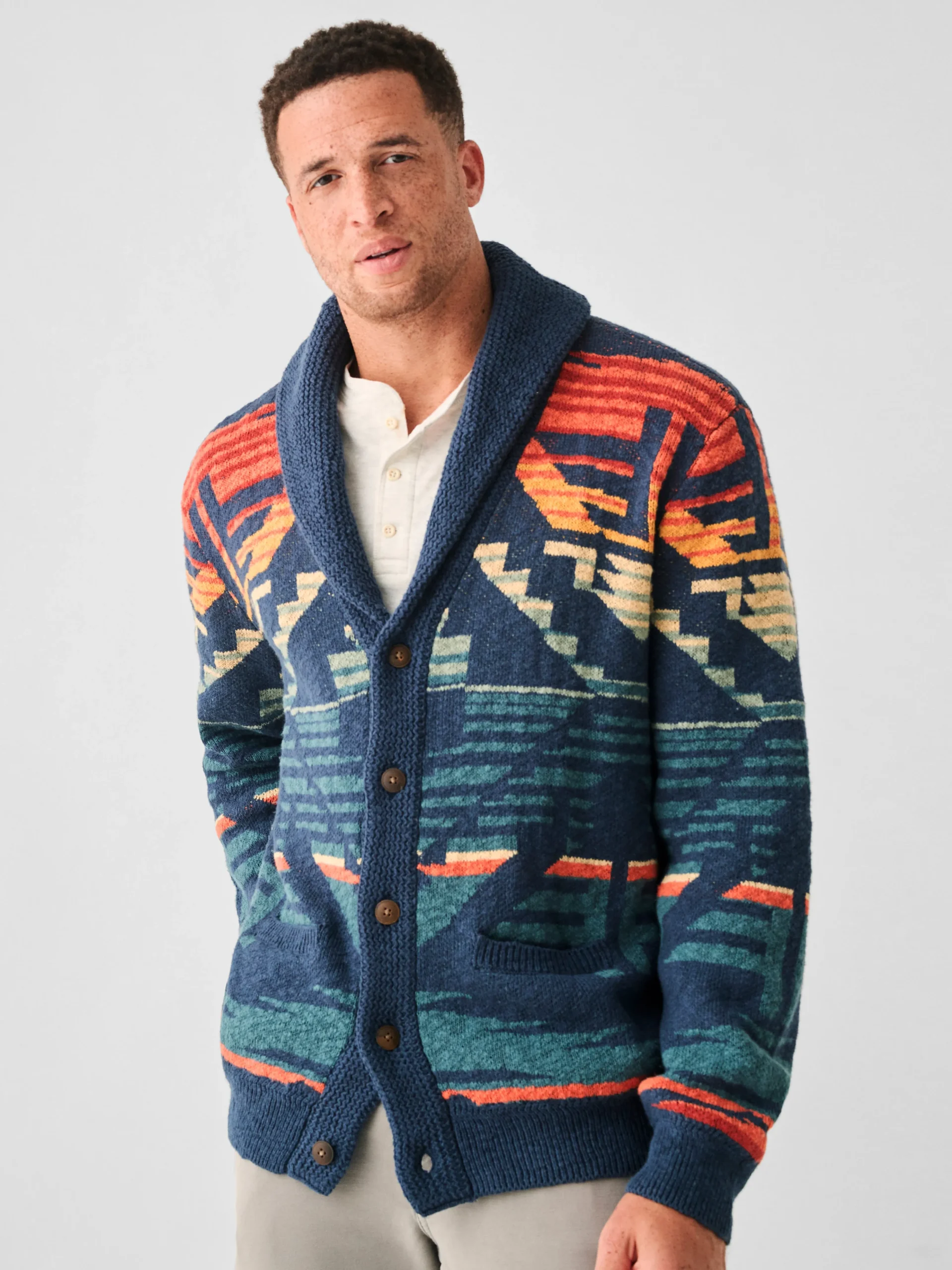 Sale Thunder Voice Eagle Cardigan - Sweaters