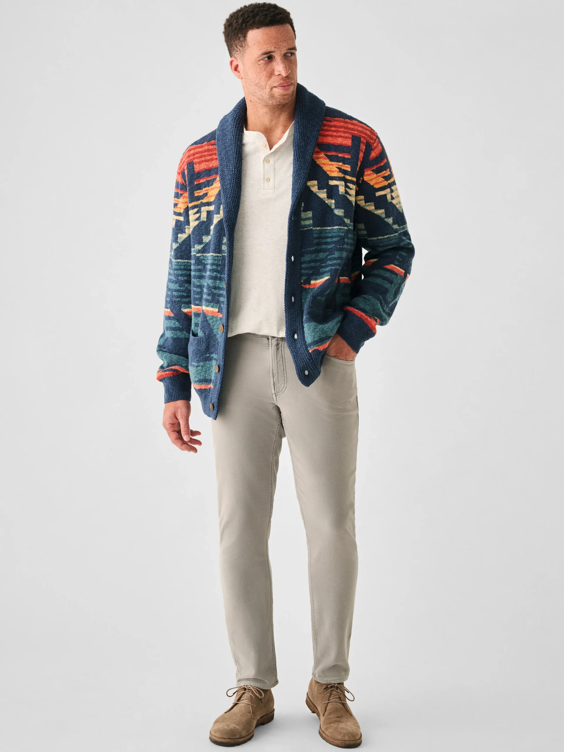Sale Thunder Voice Eagle Cardigan - Sweaters
