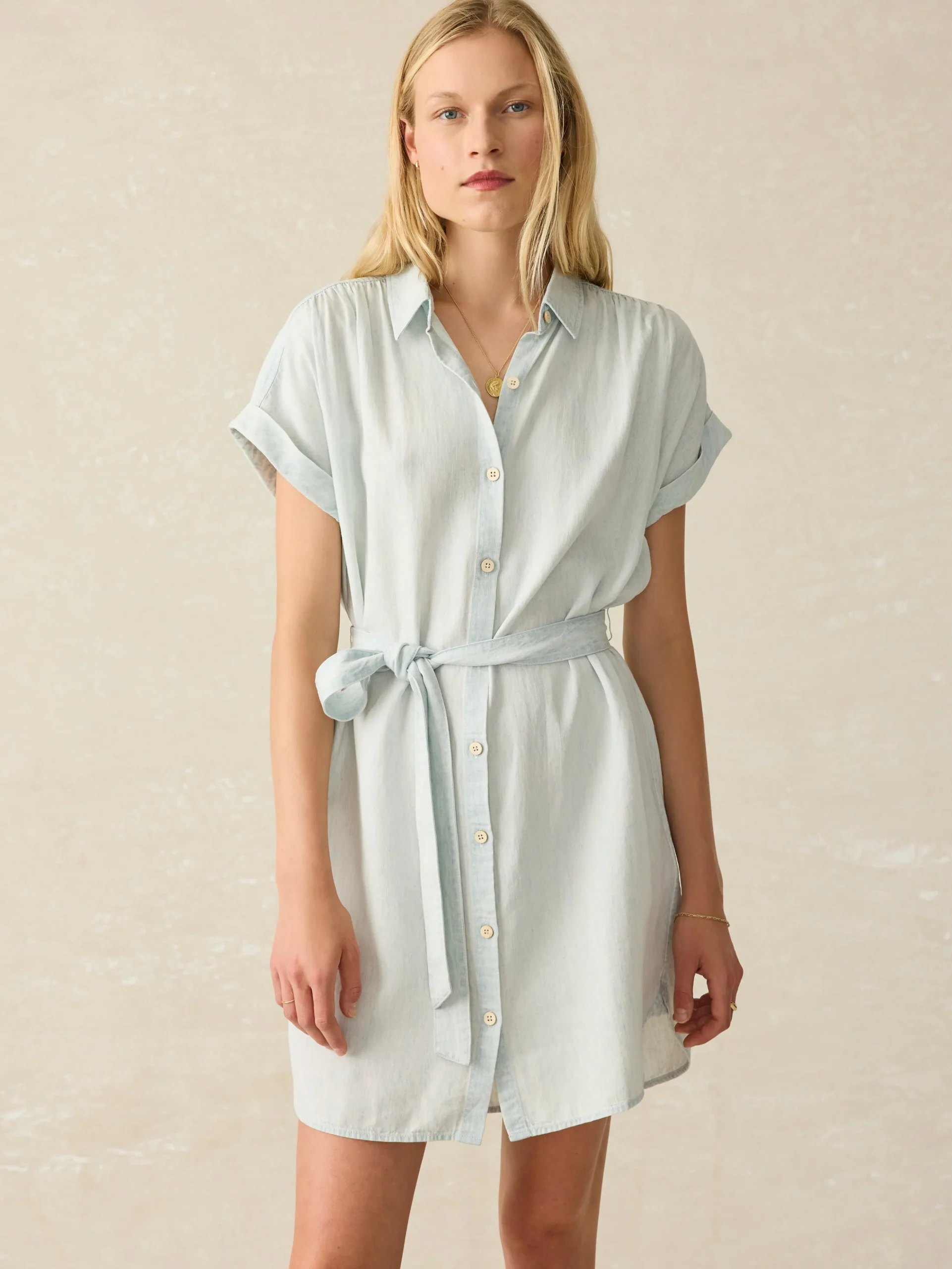 Hot Tried & True Breeze Shirtdress - Women Dresses