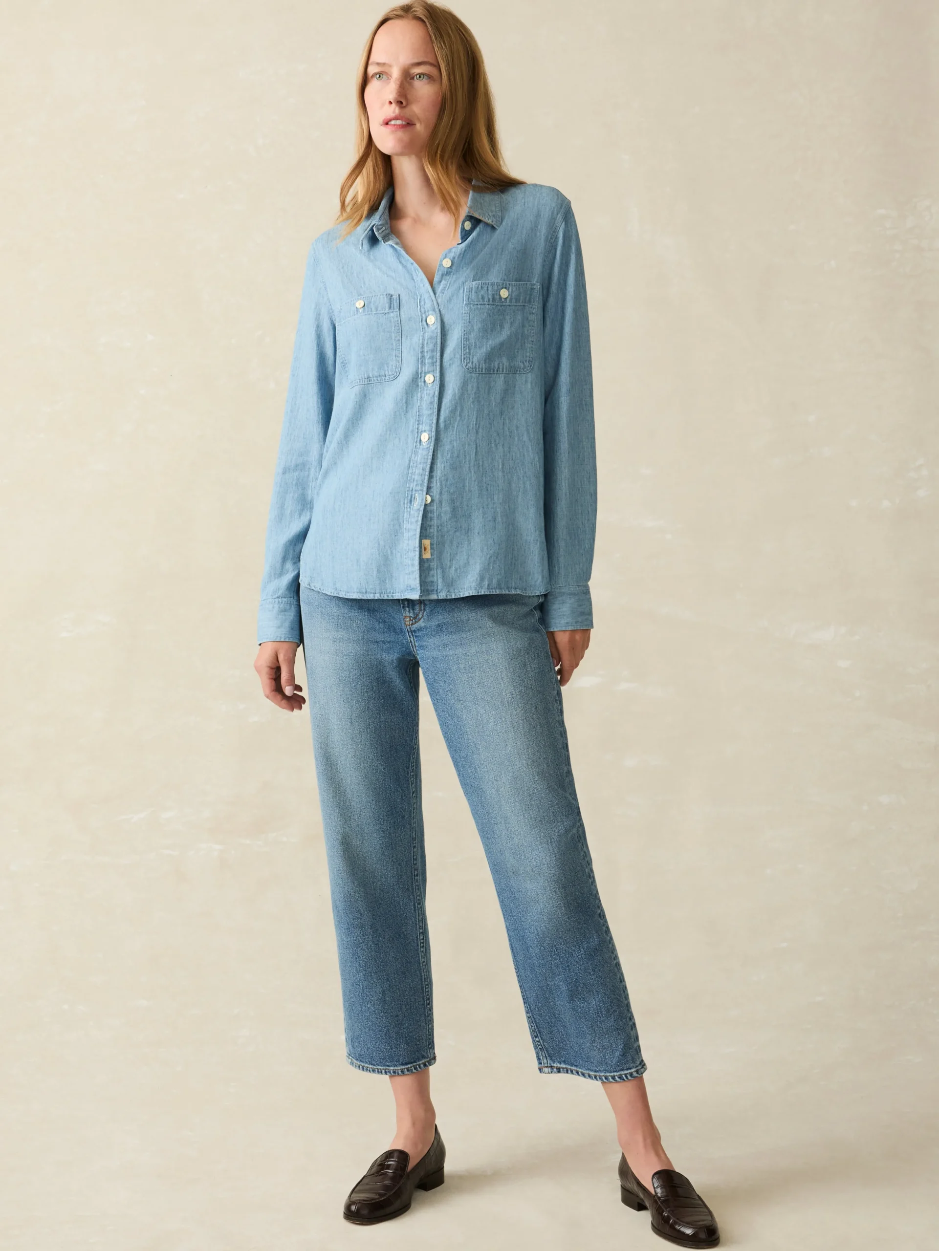 Sale Tried & True Chambray Shirt - Women Shirts & Tops
