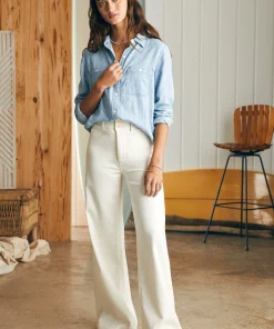 Hot Tried & True Chambray Shirt - Women Shirts & Tops