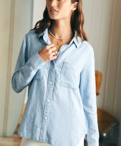 Hot Tried & True Chambray Shirt - Women Shirts & Tops
