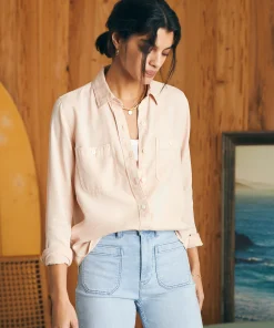 Clearance Tried & True Chambray Shirt - Women Shirts & Tops