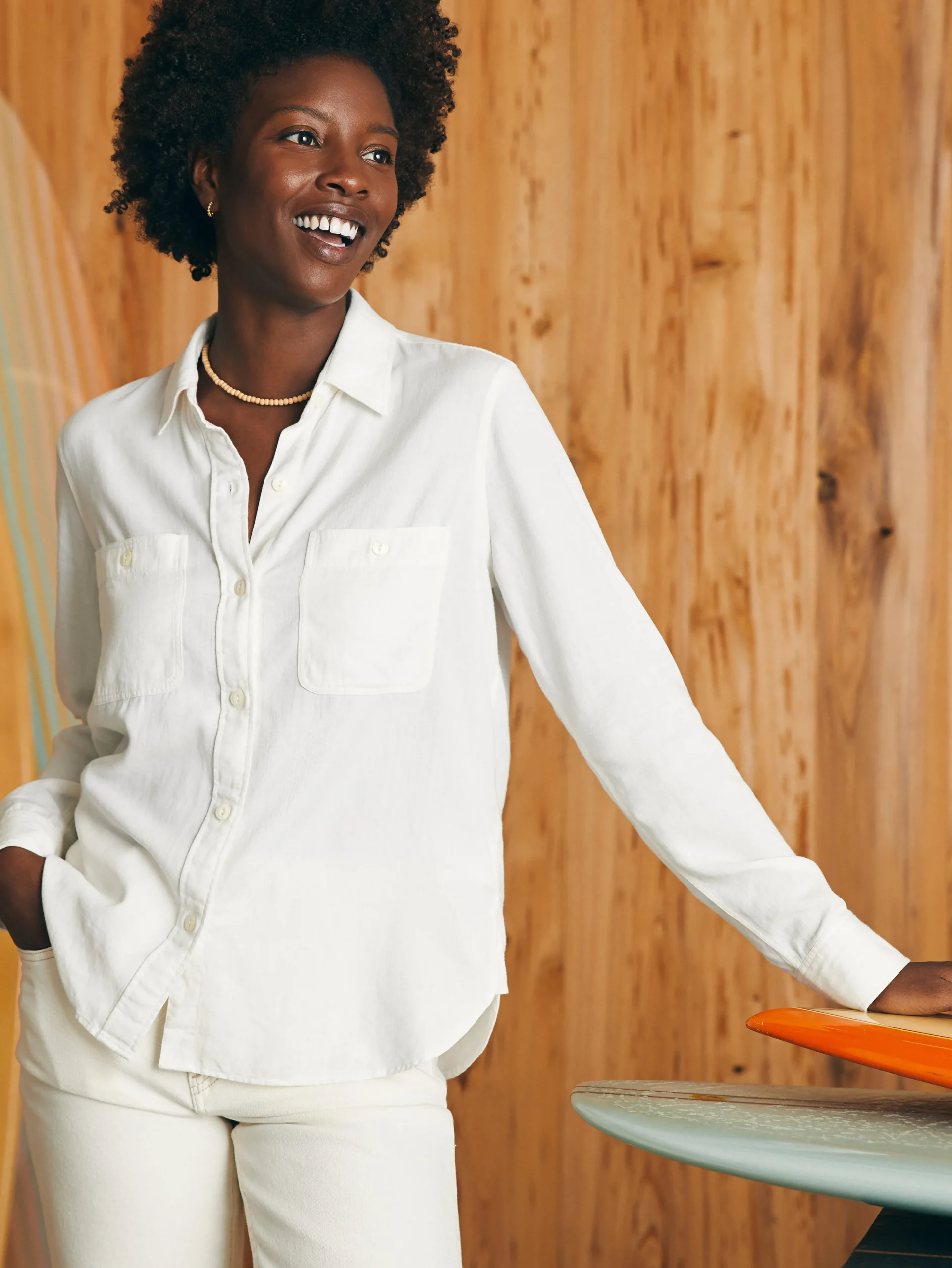 Clearance Tried & True Chambray Shirt - Women Shirts & Tops