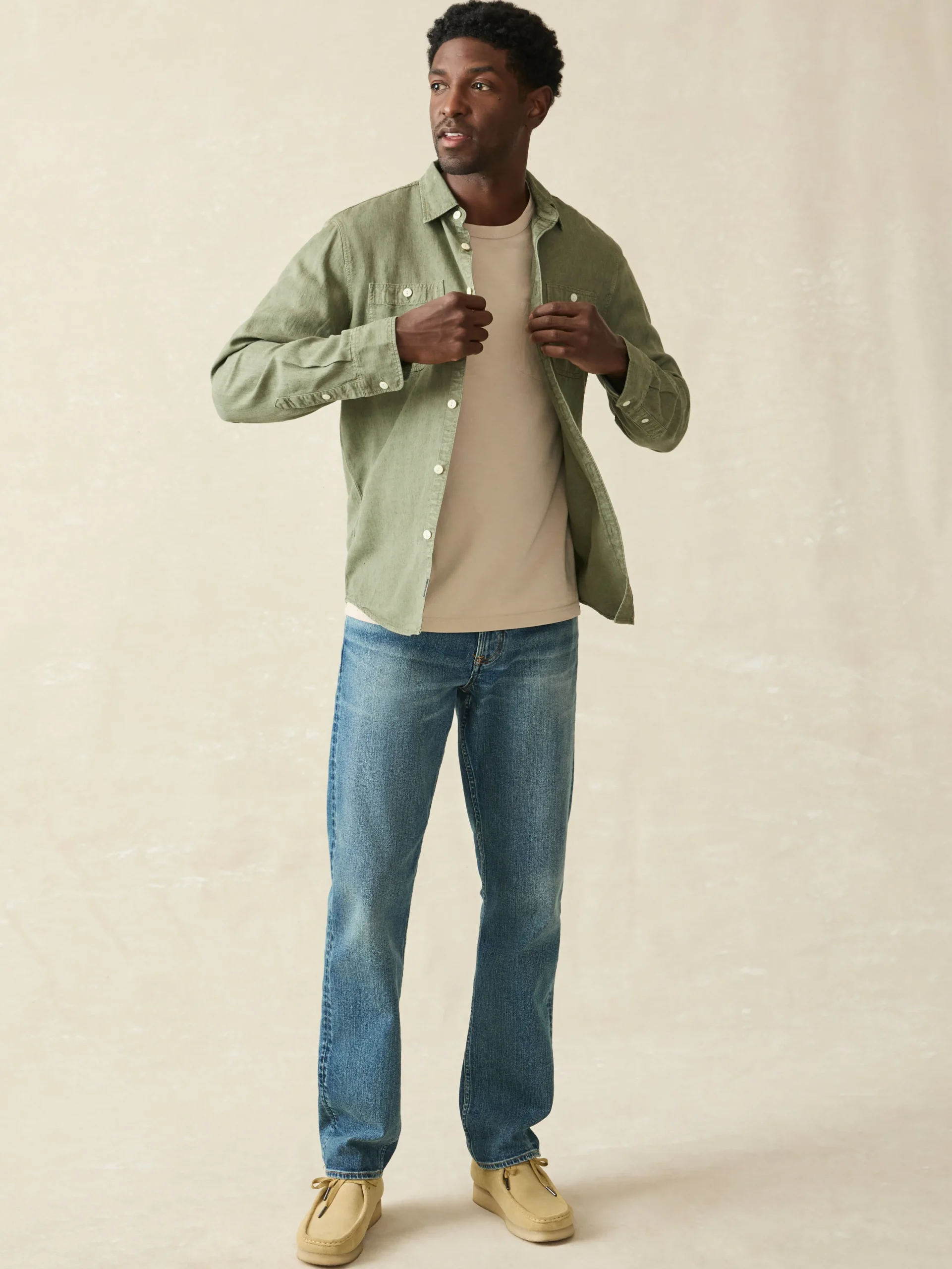 Online Tried & True Chambray Workshirt - Shirts