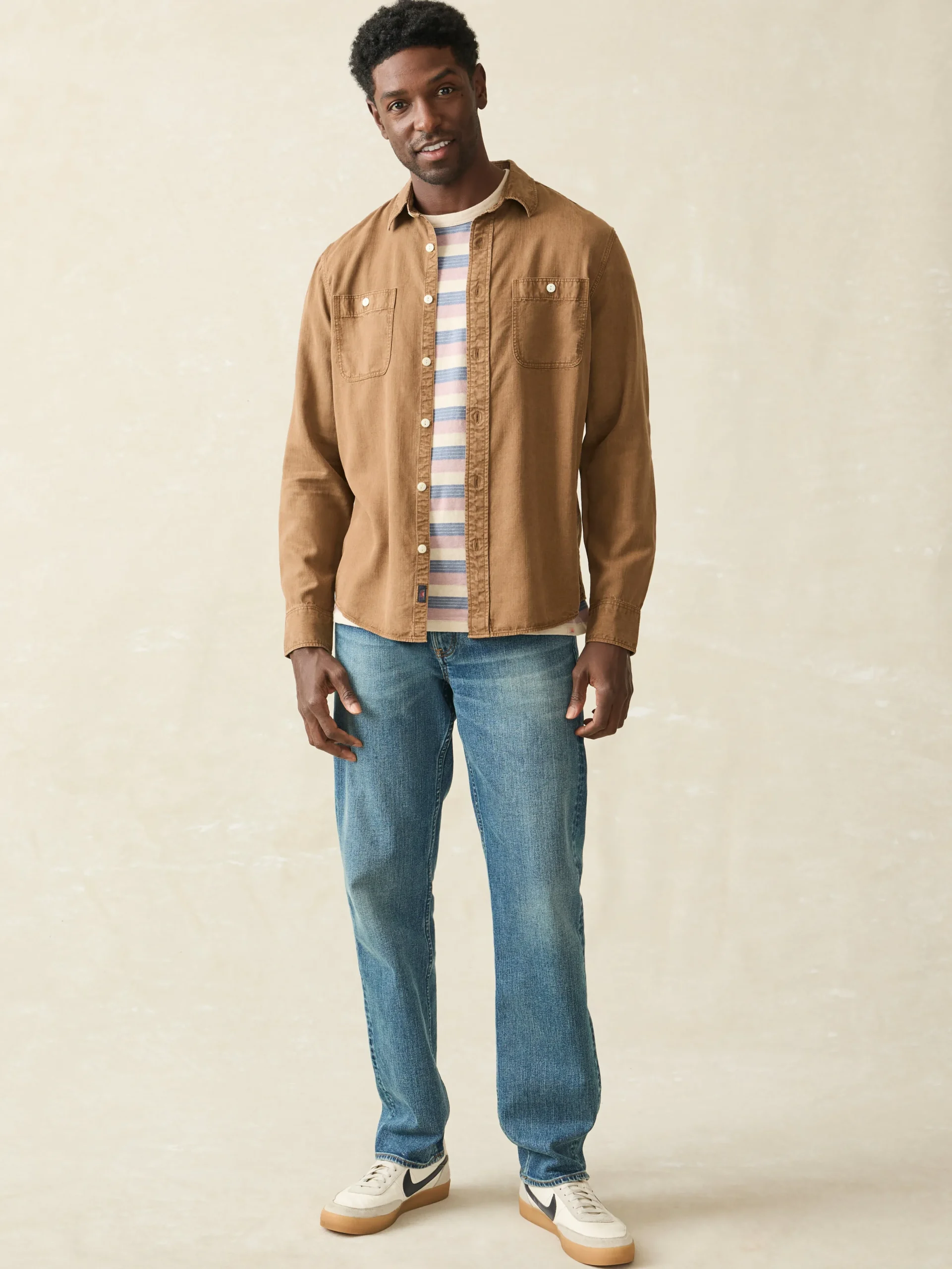 New Tried & True Chambray Workshirt - Shirts