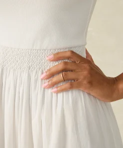 Outlet Tropical Cotton Ribbed Tank Dress - Women Dresses