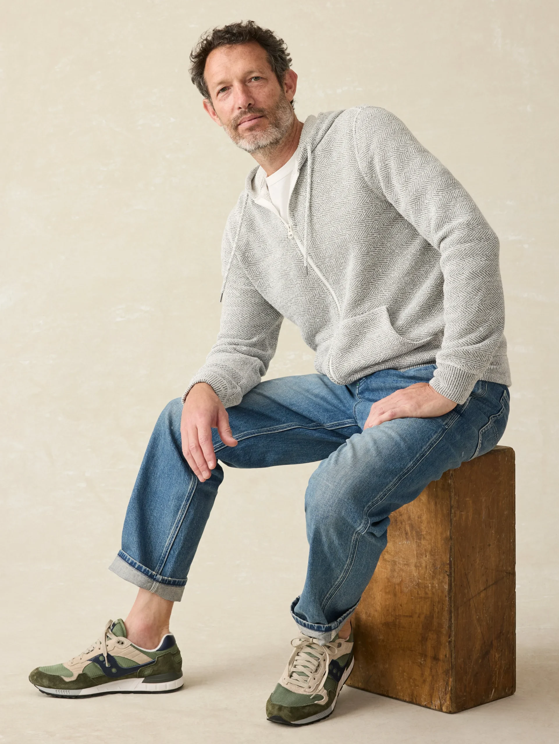 Hot Whitewater Full Zip Hoodie - Hoodies & Sweatshirts|Lounge