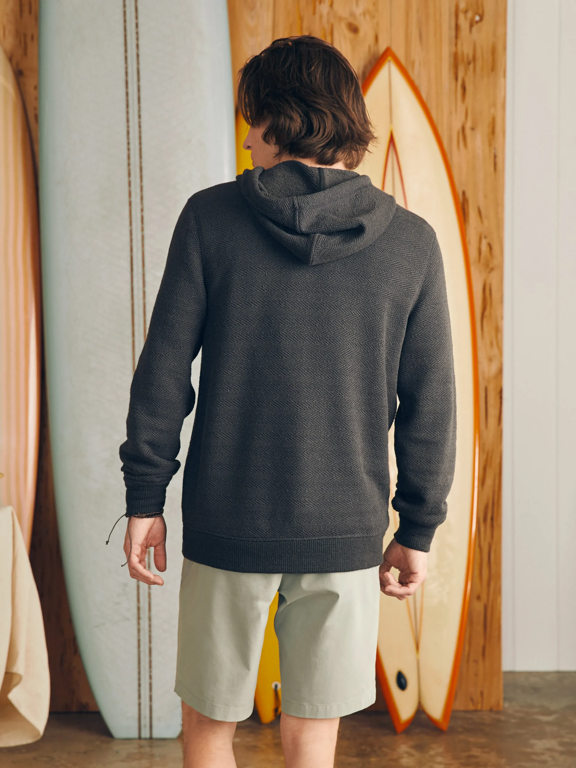 Hot Whitewater Full Zip Hoodie - Hoodies & Sweatshirts|Lounge