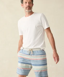 Best Whitewater Stripe Sweatshort - Shorts|Lounge
